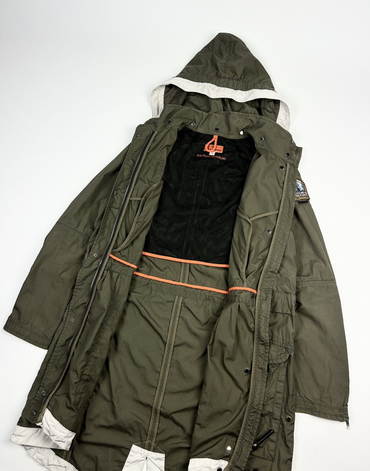 Parajumpers Parajumpers Long Parka Multipocket Windbreaker Jacket Size L / US 10 / IT 46 - 3 Thumbnail