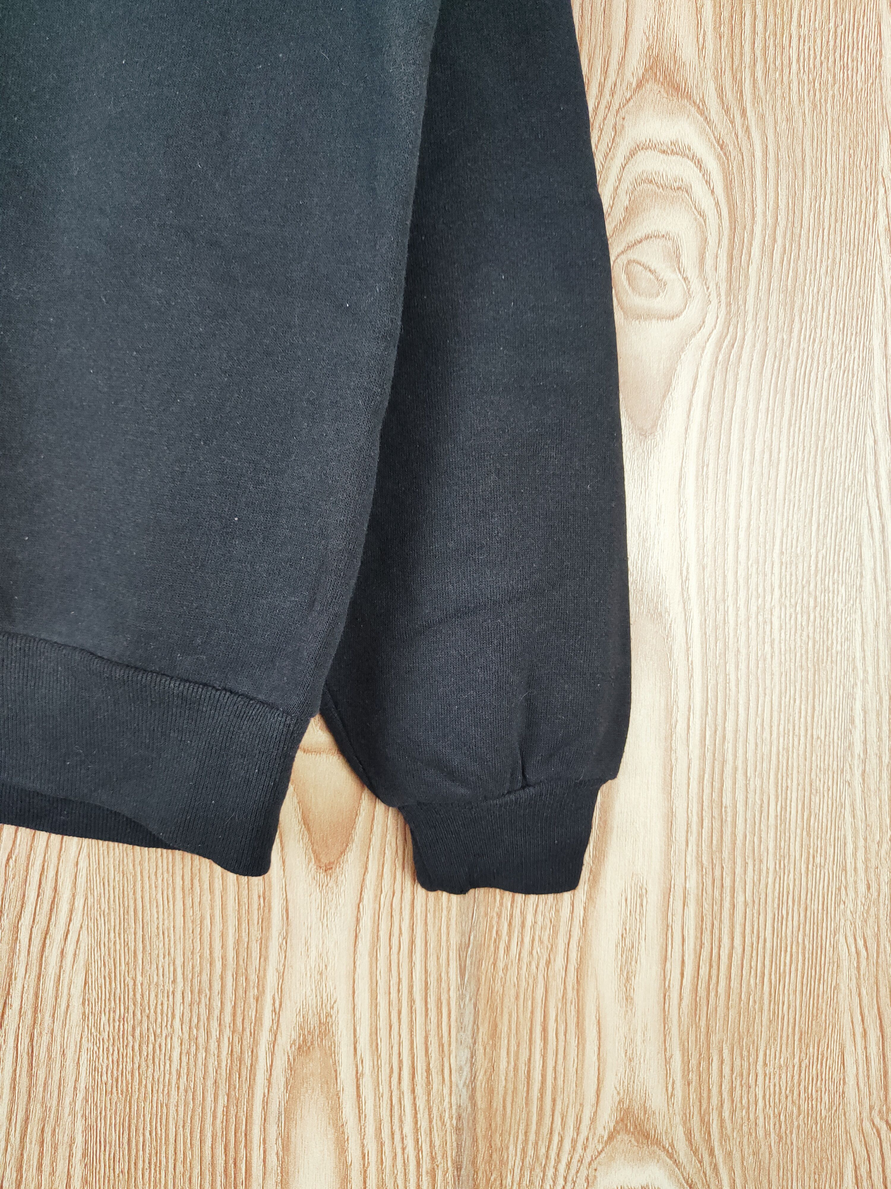 Vintage Robert August Black Faded Sweatshirts #W039 Size US L / EU 52-54 / 3 - 7 Thumbnail
