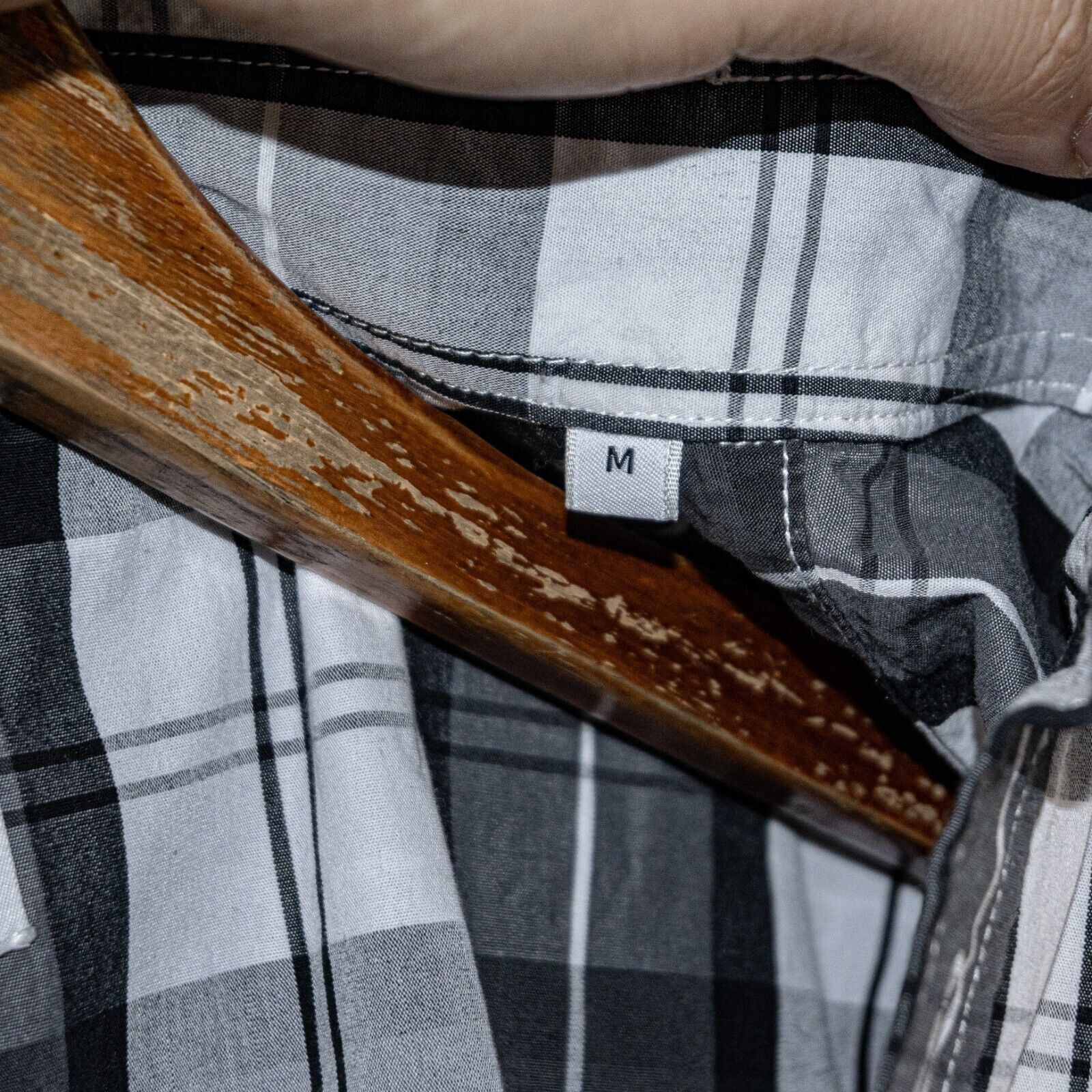 Saturdays NYC SATURDAYS NYC Men's Long Sleeve Button Down Shirt Gray Plaid Size US M / EU 48-50 / 2 - 6 Thumbnail