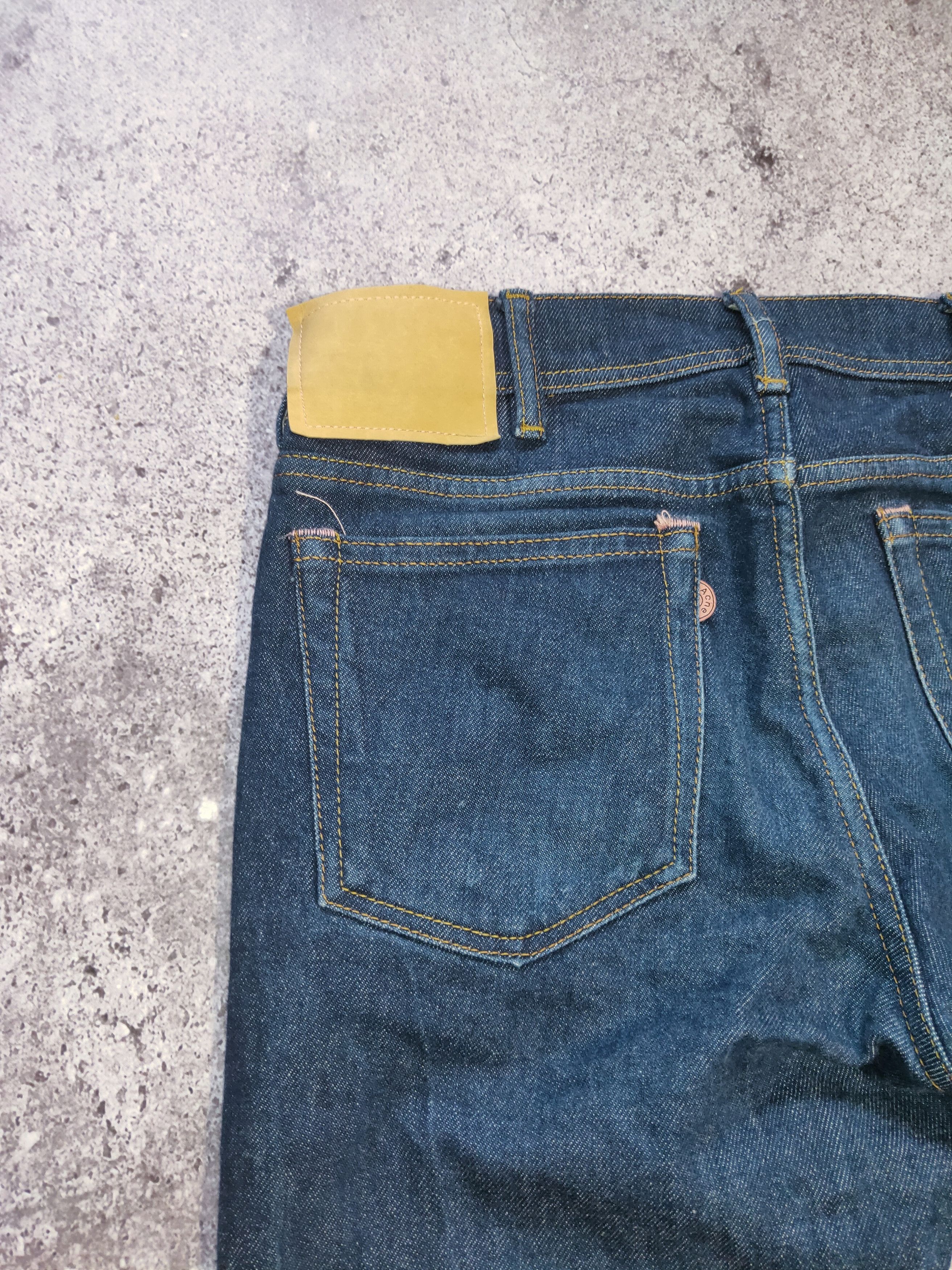 Acne Studios × Stockholm Surfboard Club Acne Studios Bla Konst Stockholm Denim Jeans North Indigo Size US 30 / EU 46 - 3 Thumbnail