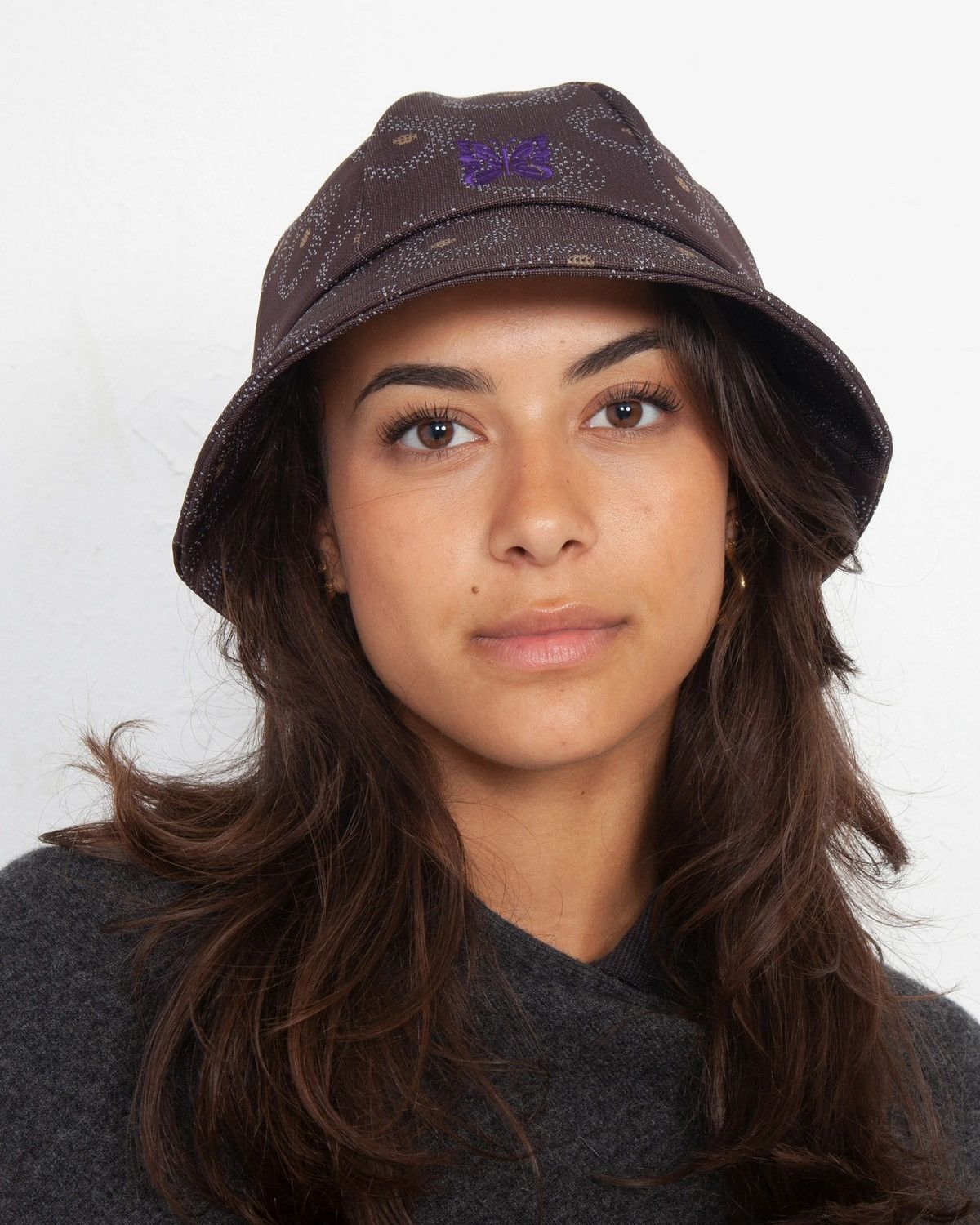 KITH × NEEDLES Bermuda Bucket Cap Msize Buy Kith For Needles Bermuda Bucket Cap 'Nocturnal' - LQ358