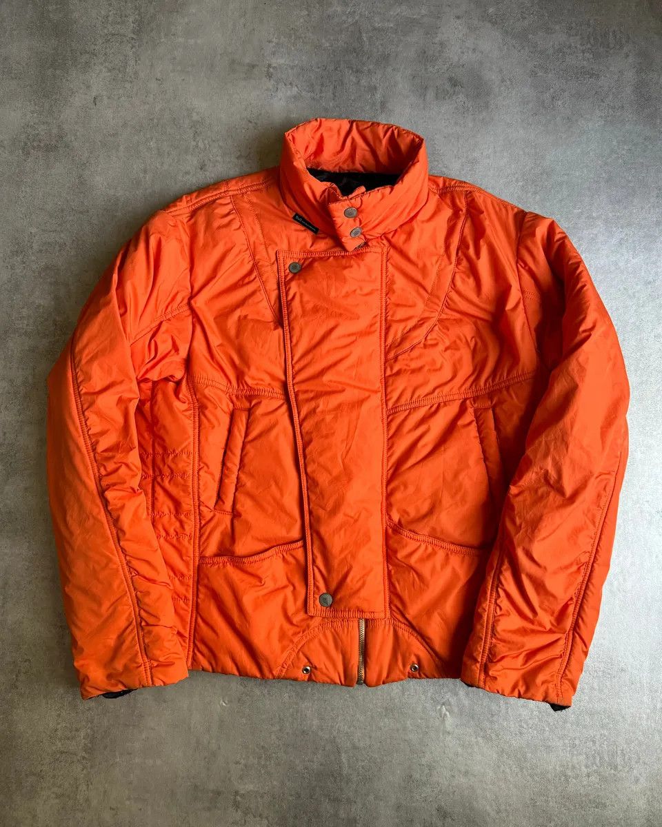 Dolce & Gabbana AW2003 Dolce & Gabbana Astro Orange Puffer Futuristic Jacket Size US M / EU 48-50 / 2 - 2 Thumbnail