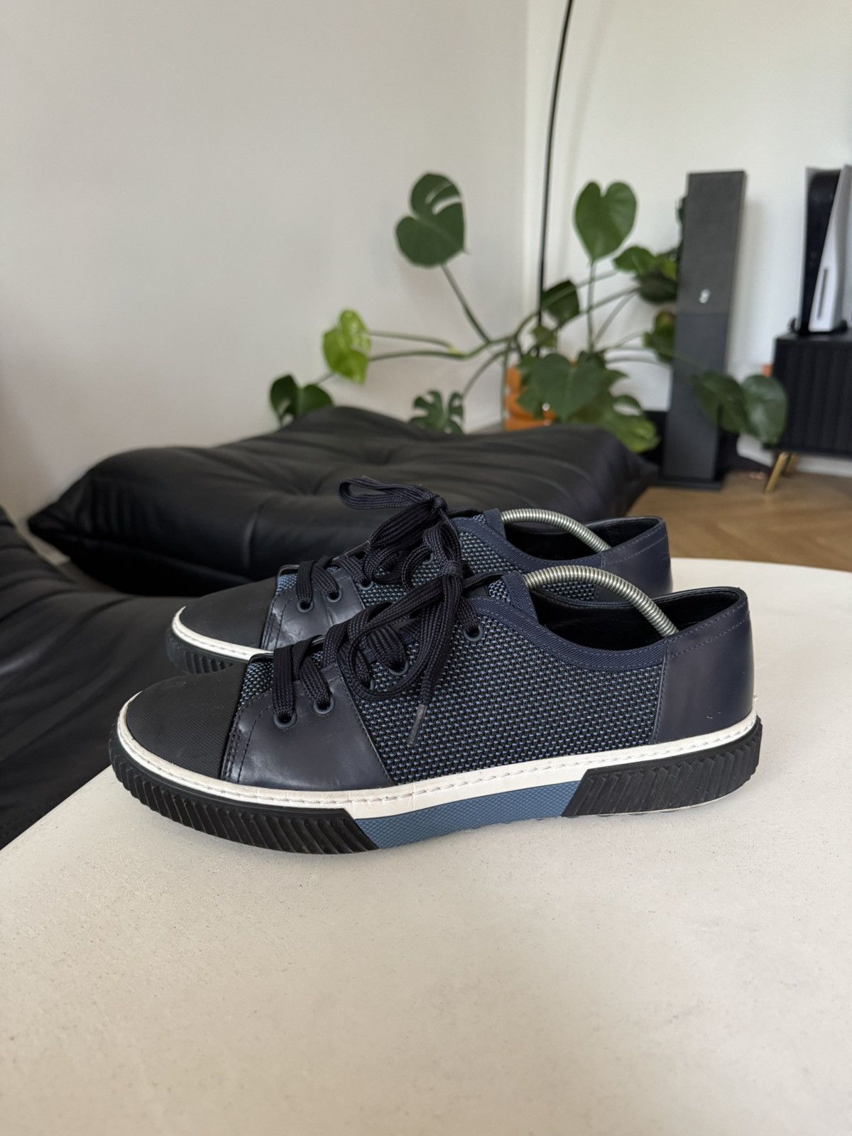 Prada Prada Low Designer Sneakers Luxury High End Vintage Y2k Size US 7.5 / EU 40-41 - 1 Thumbnail