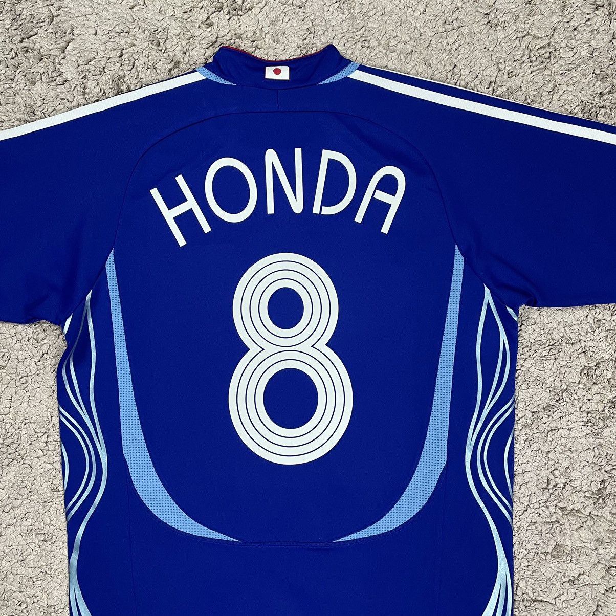 Adidas × Vintage Vintage Japan Home Jersey Japanese Lagend ‘HONDA’ Size US S / EU 44-46 / 1 - 5 Thumbnail