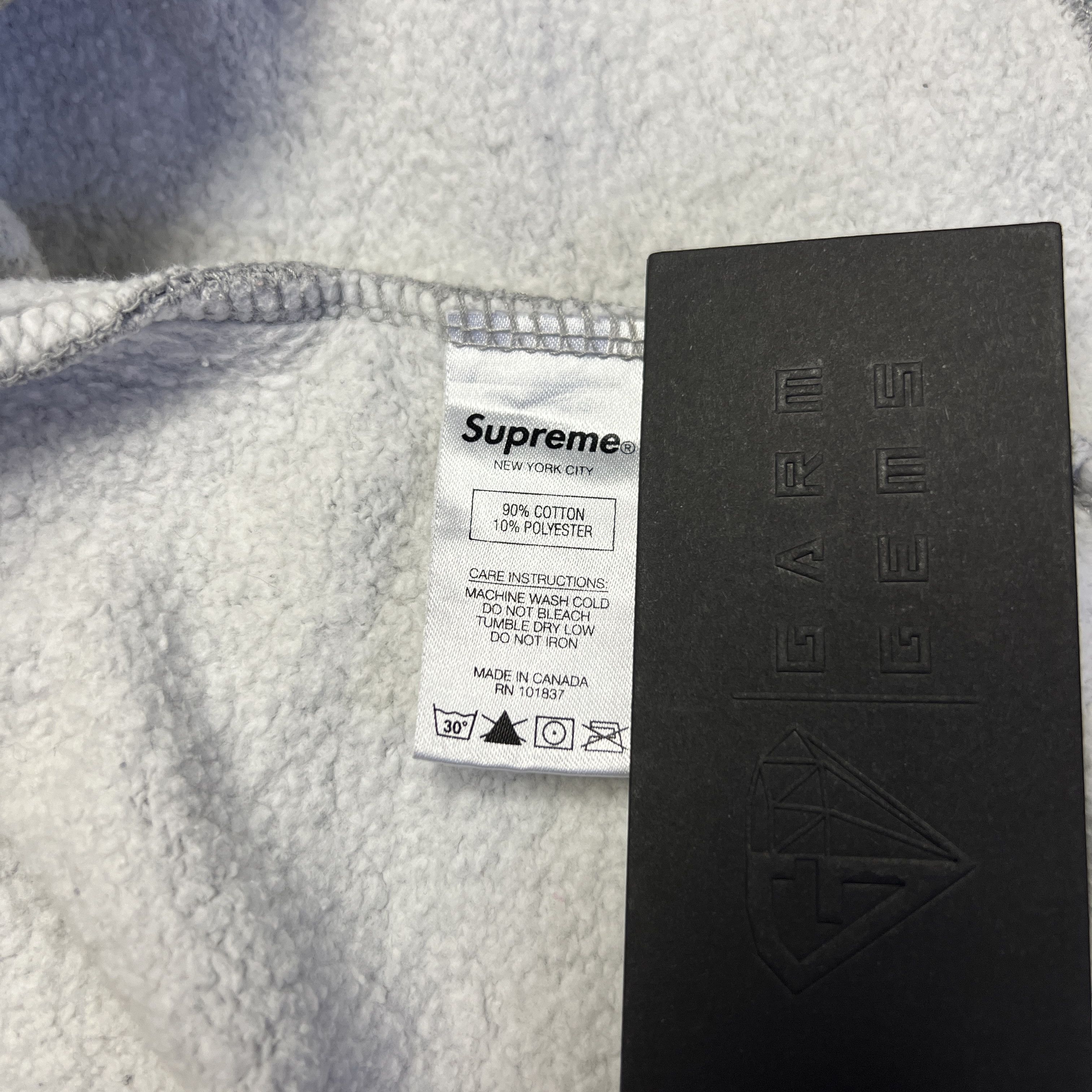 Supreme Supreme Embroidered Logo Sweatshirt Size US M / EU 48-50 / 2 - 7 Thumbnail