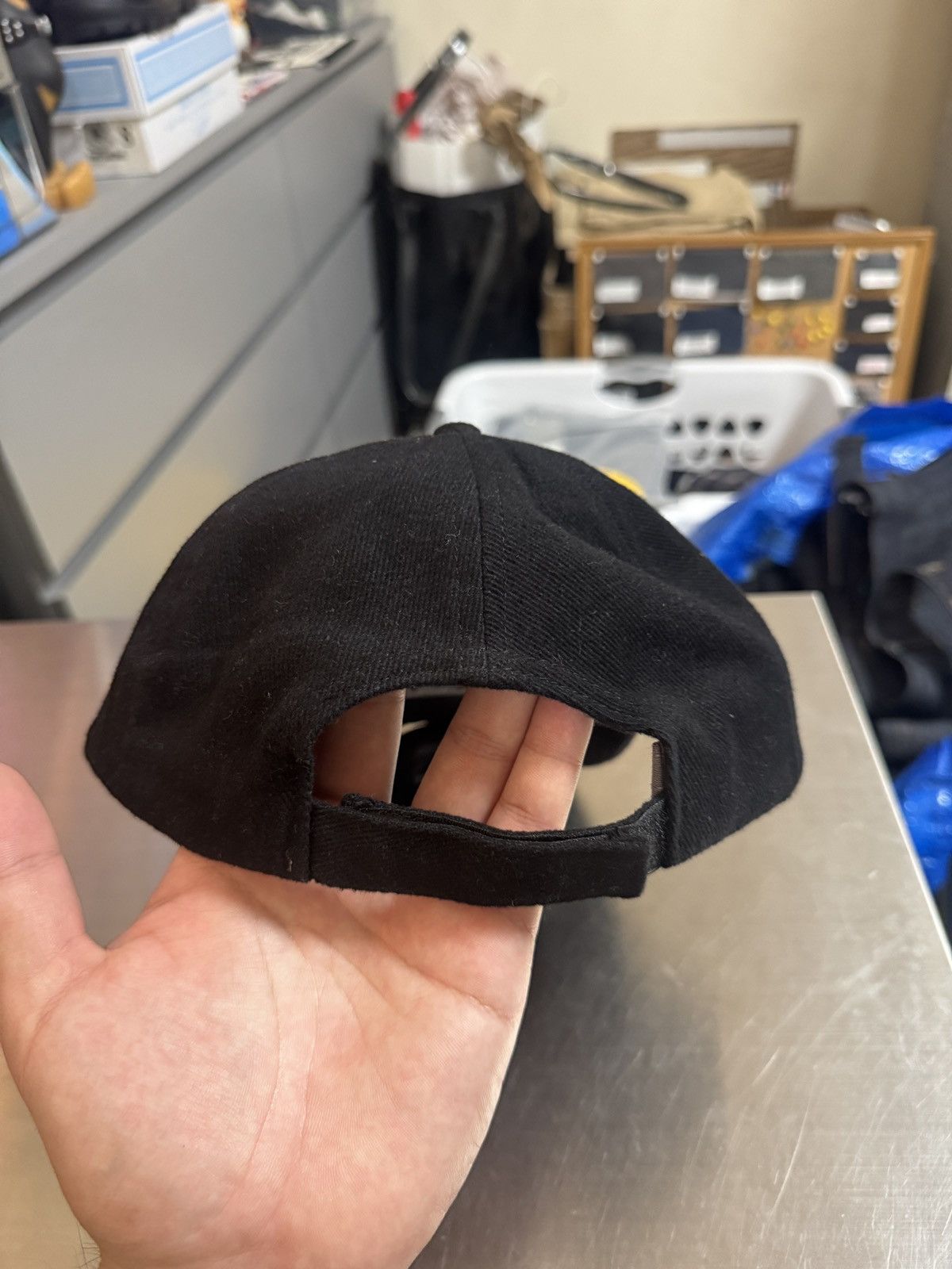 Gleb Kostin Solutions 2023 Gleb Kostin Solutions Cut Out Hole Cap Hat Black Size ONE SIZE - 4 Thumbnail