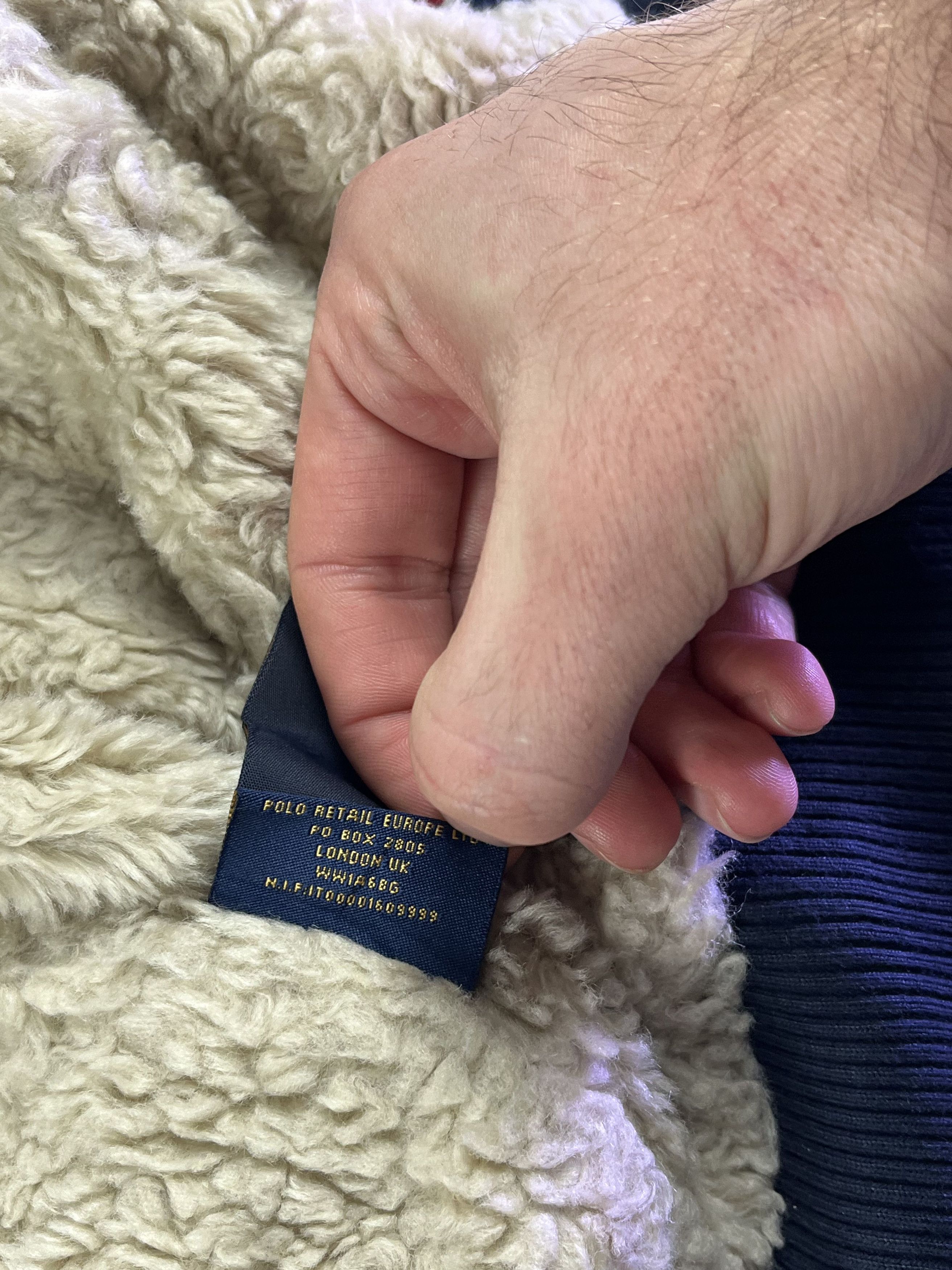 Polo Ralph Lauren × Ralph Lauren FAUX FUR Polo Jeans Ralph Lauren LGB Style Jacket Size L / US 10 / IT 46 - 11 Thumbnail