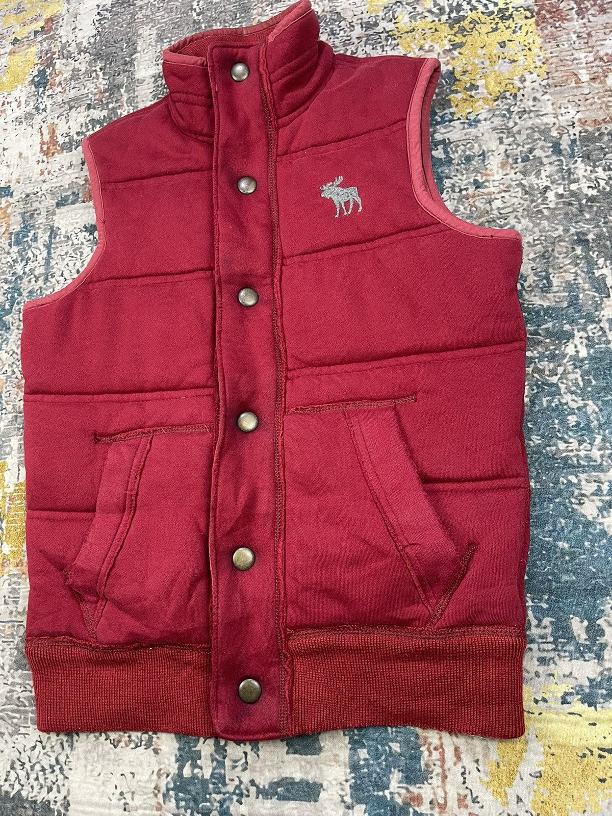 Abercrombie & Fitch Abercrombie & Fitch Down Filled Vest Size US S / EU 44-46 / 1 - 3 Thumbnail