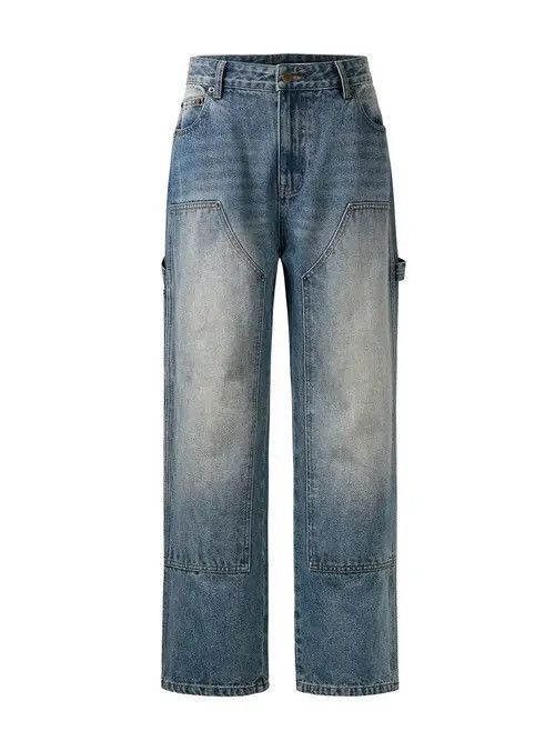 Jean Miyauchi x Kino skate hiphop faded carpenter cargo jeans Size US 32 / EU 48 - 6 Thumbnail