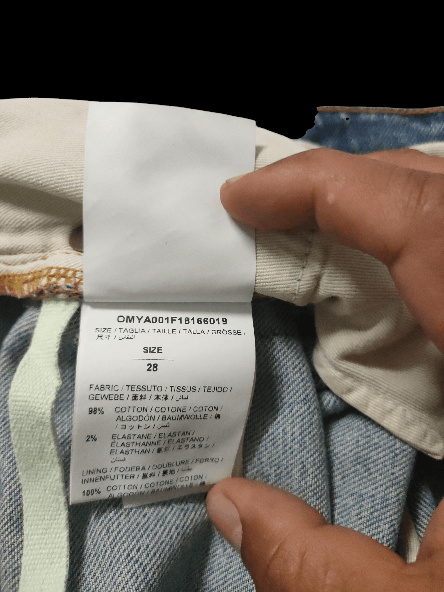 Off-White #Authentic# Off-White /Off-White “SKINNY FIT” Jeans Size US 28 / EU 44 - 11 Thumbnail