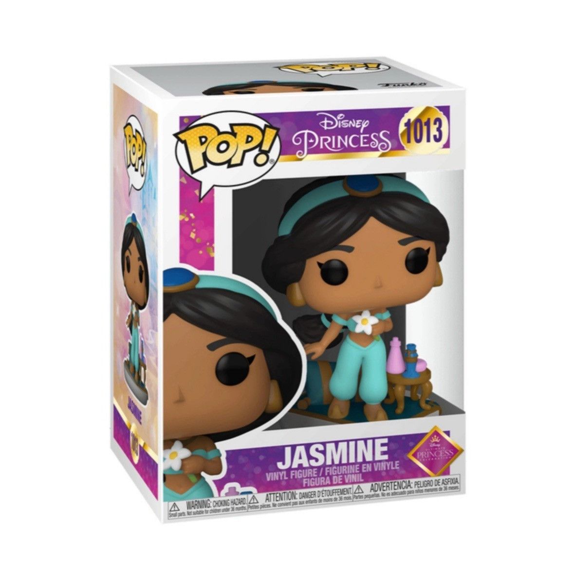 Disney Funko Pop! Disney Princess Jasmine Aladdin Vinyl Figure BoxL Size ONE SIZE - 9 Thumbnail