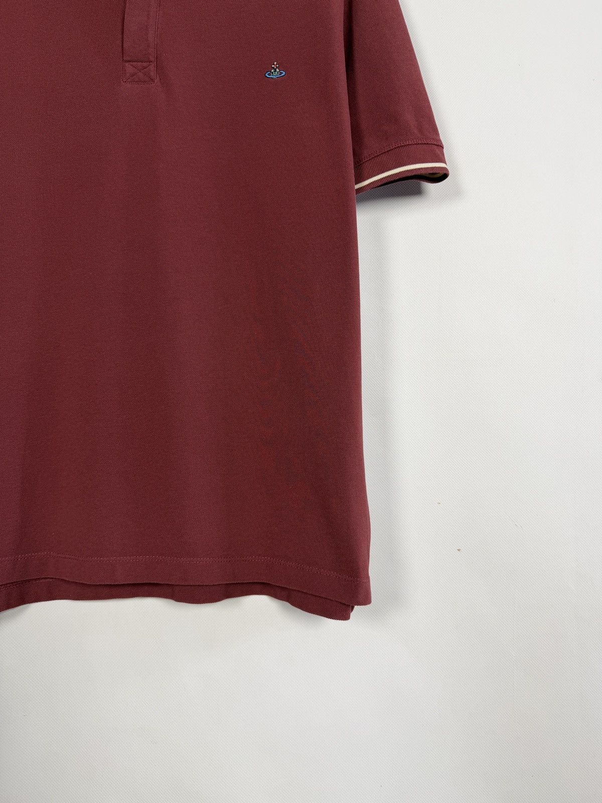 Vivienne Westwood Vivienne Westwood Short Sleeve Cotton Polo Shirt Luxury XL Size US XL / EU 56 / 4 - 5 Thumbnail