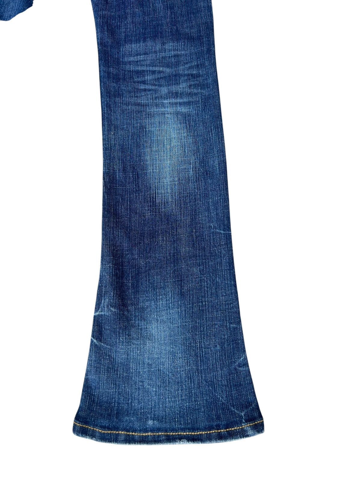 If Six Was Nine Clawmark Stretch Denim Nicole Hideaways Bootcut Jeans Size US 31 - 19 Thumbnail