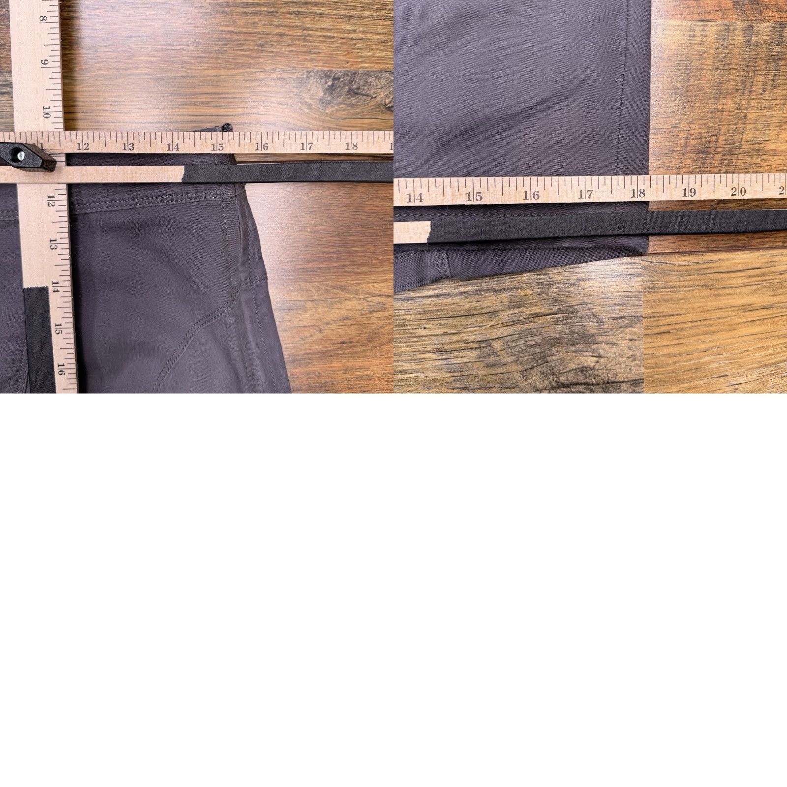 Ann Taylor Ann Taylor Pencil Skirt 10 Gray Stretch Cotton Career Size 32" / US 10 / IT 46 - 8 Thumbnail