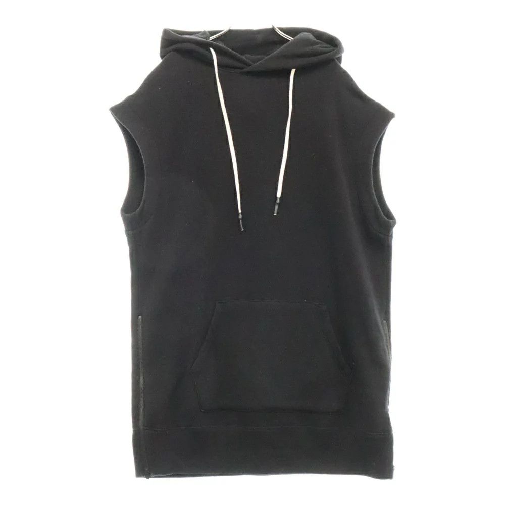 Yohji Yamamoto REGULATION Yohji Yamamoto MEN sleeveless hoodie Size US XL / EU 56 / 4 - 1 Thumbnail