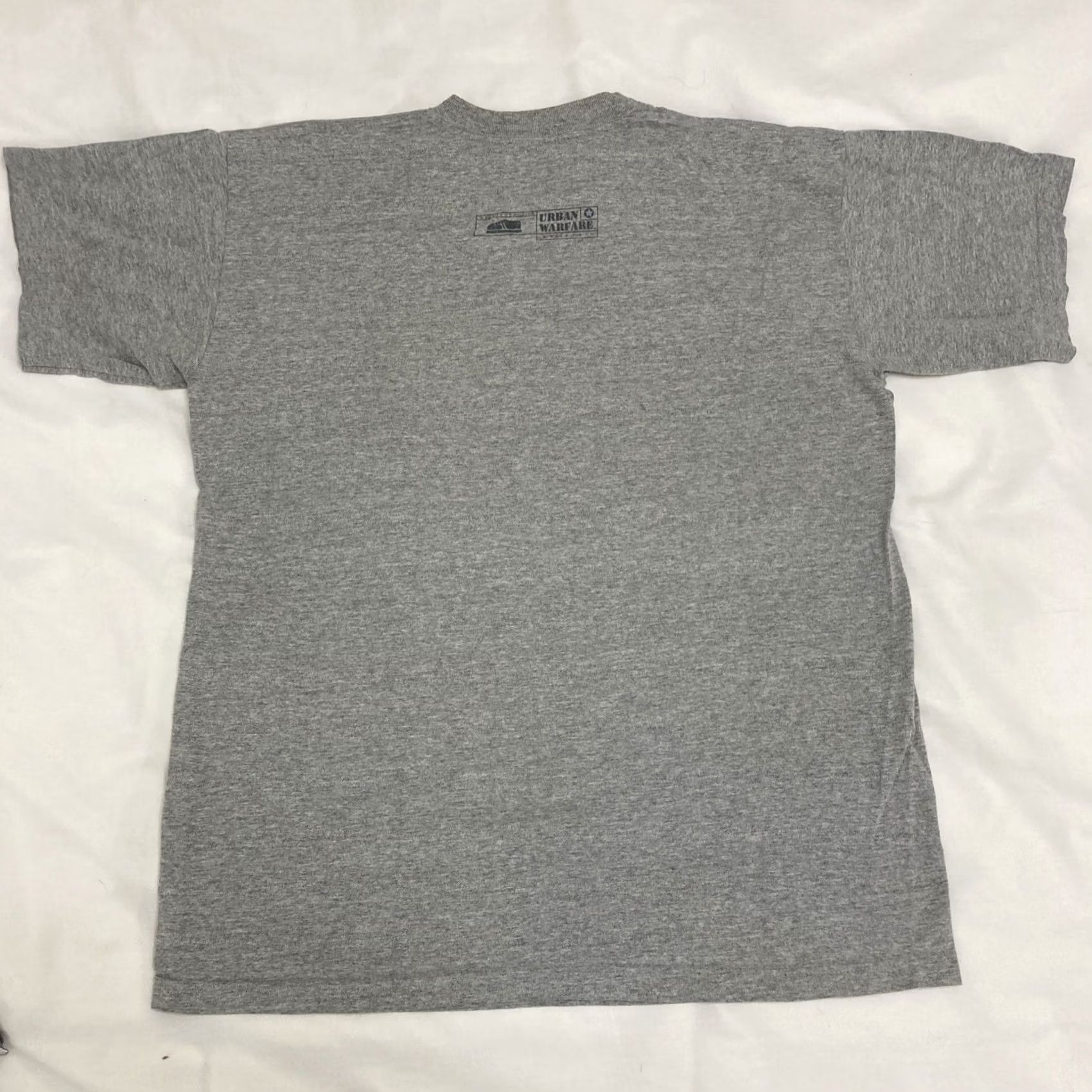 Vintage VINTAGE Cronies T-Shirt Gray 90s BBOY Urban Warfare Short Sleeve L Mens Mens? Size US 33 - 7 Thumbnail