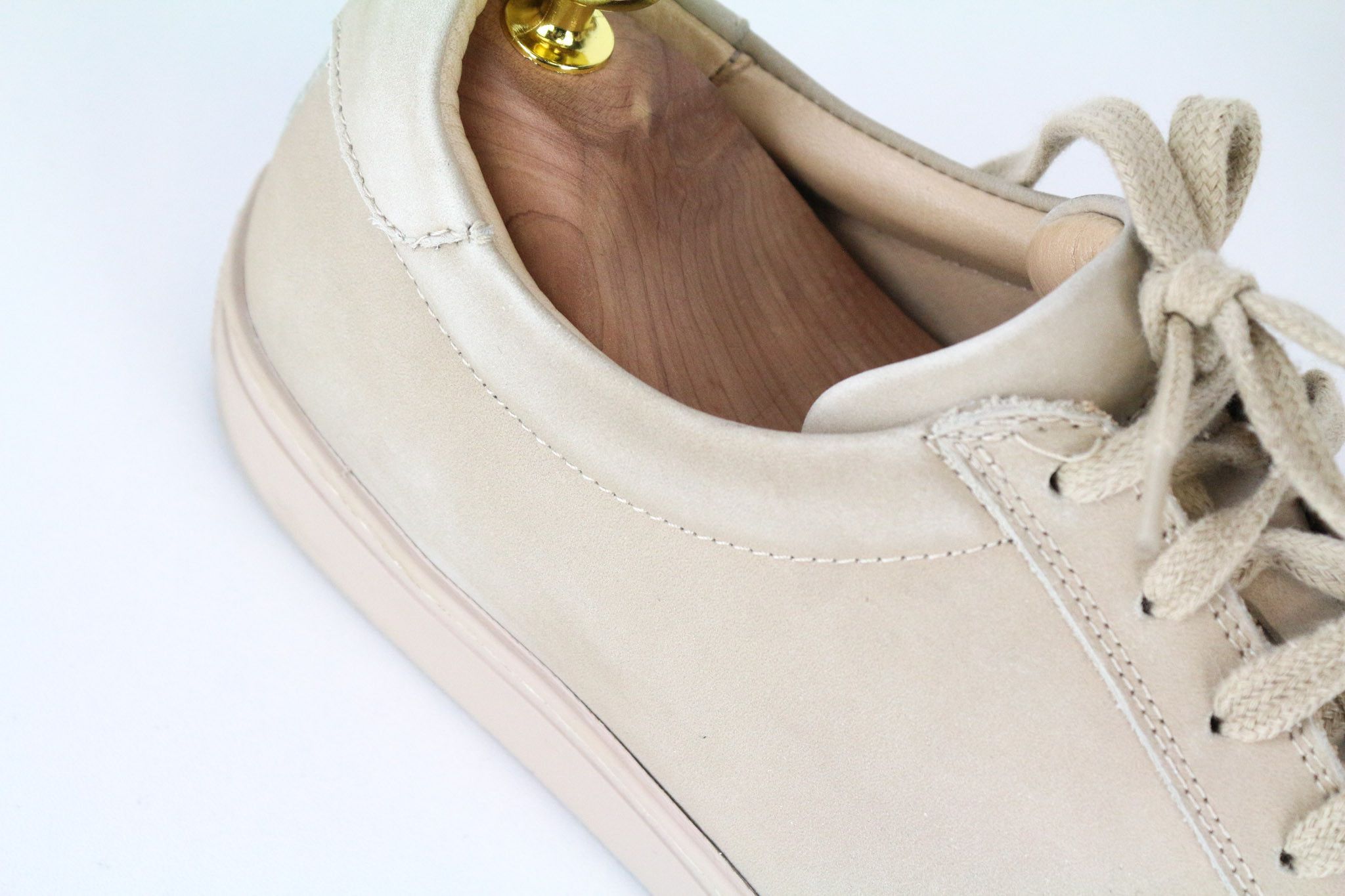Suitsupply EU42 Light Brown Beige Leather Laced 72744 Size US 9 / EU 42 - 8 Thumbnail