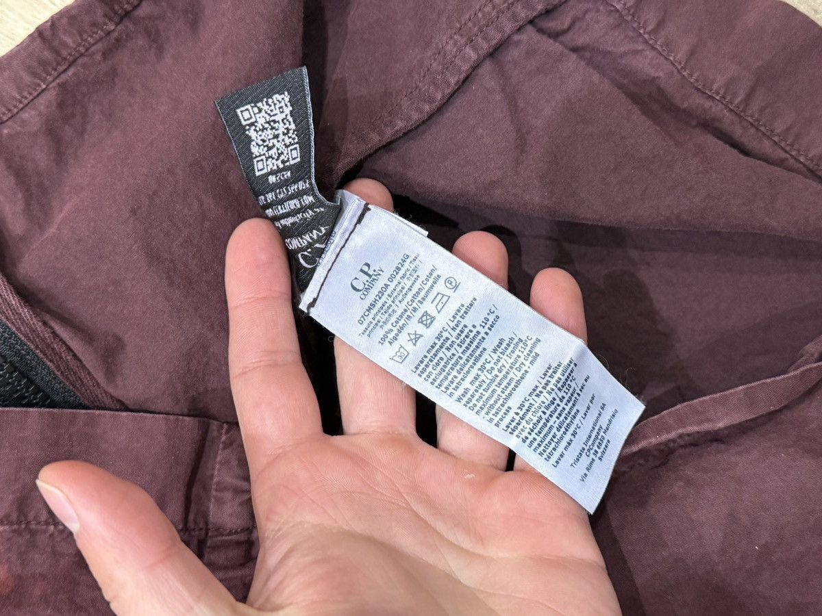 C.P. Company Burgundy vintage Overshirt C.P. COMPANY red wine luxury Size US S / EU 44-46 / 1 - 8 Thumbnail