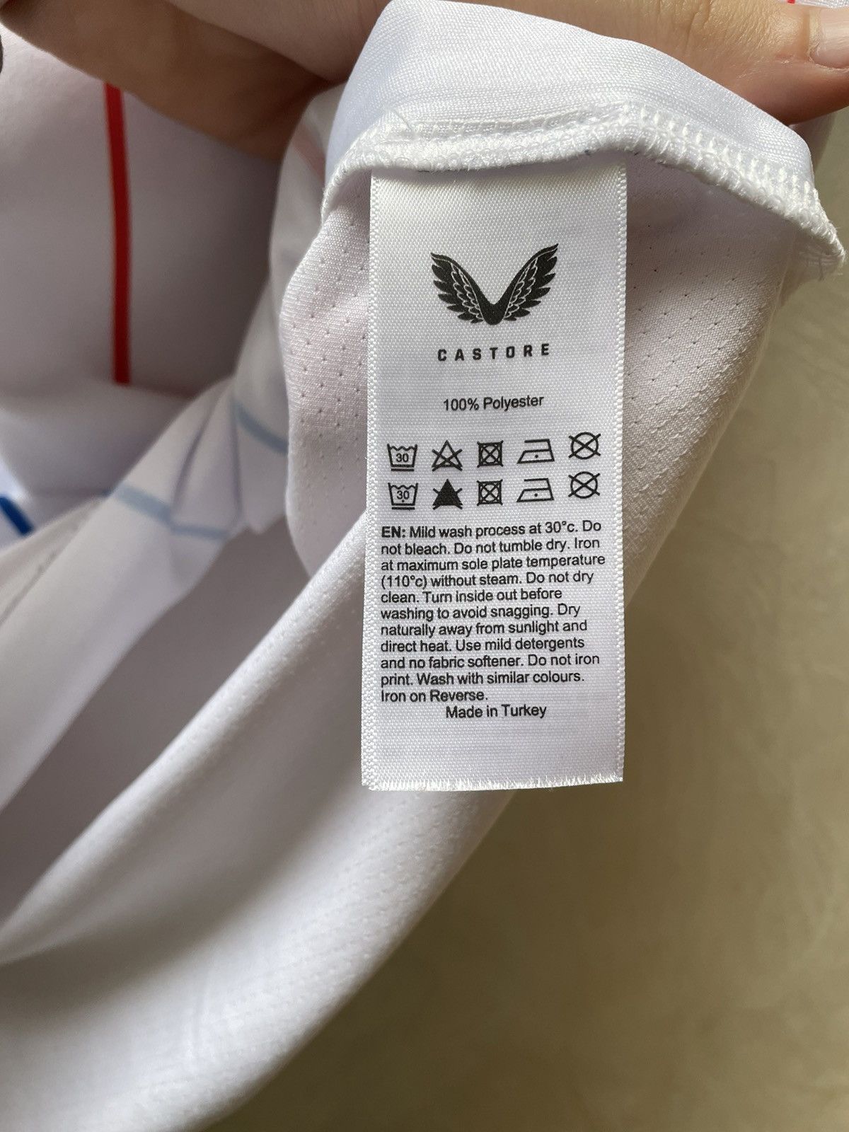Castore Rangers 2023/2024 Castore Away football shirt soccer Jersey Size US XL / EU 56 / 4 - 5 Thumbnail