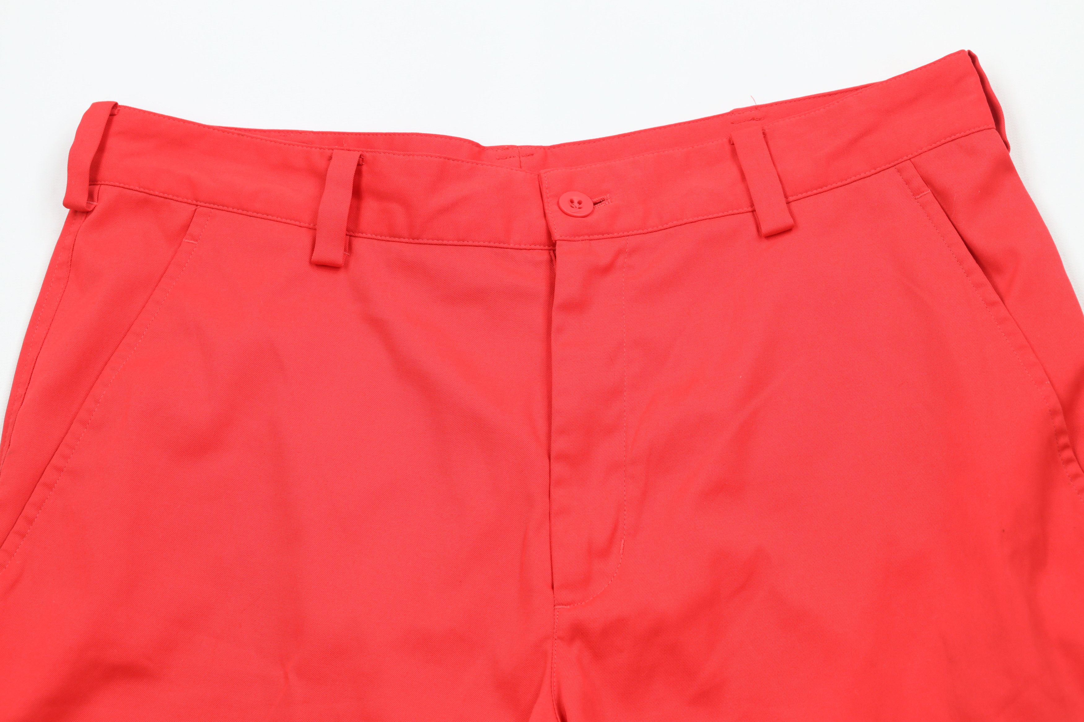 Nike × Vintage Nike Golf Flat Front Golfing Chino Shorts Solar Red Size US 30 / EU 46 - 2 Thumbnail