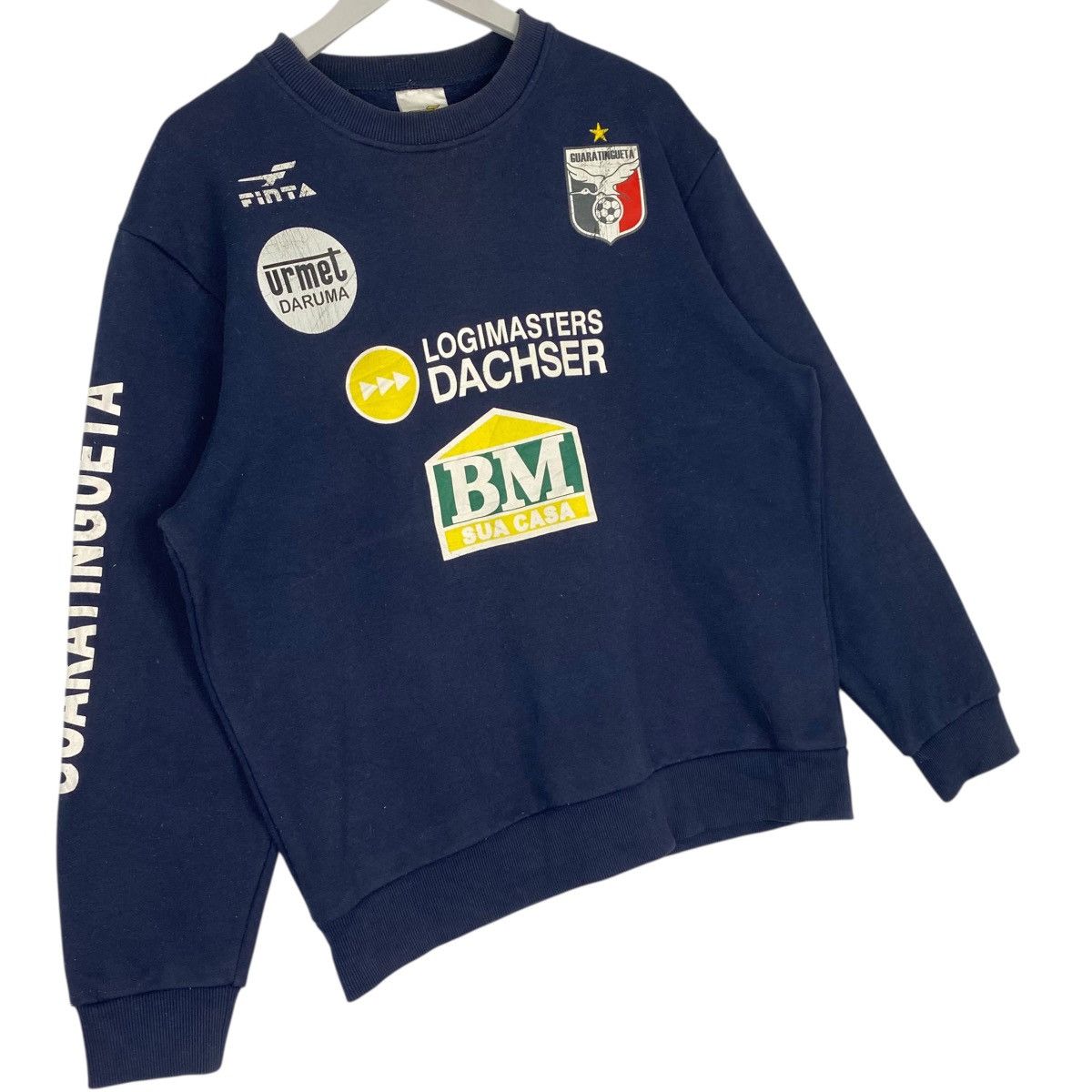 Other Vintage Finta Sweatshirt Crewneck Navy Blue Big Logo Size US M / EU 48-50 / 2 - 4 Thumbnail