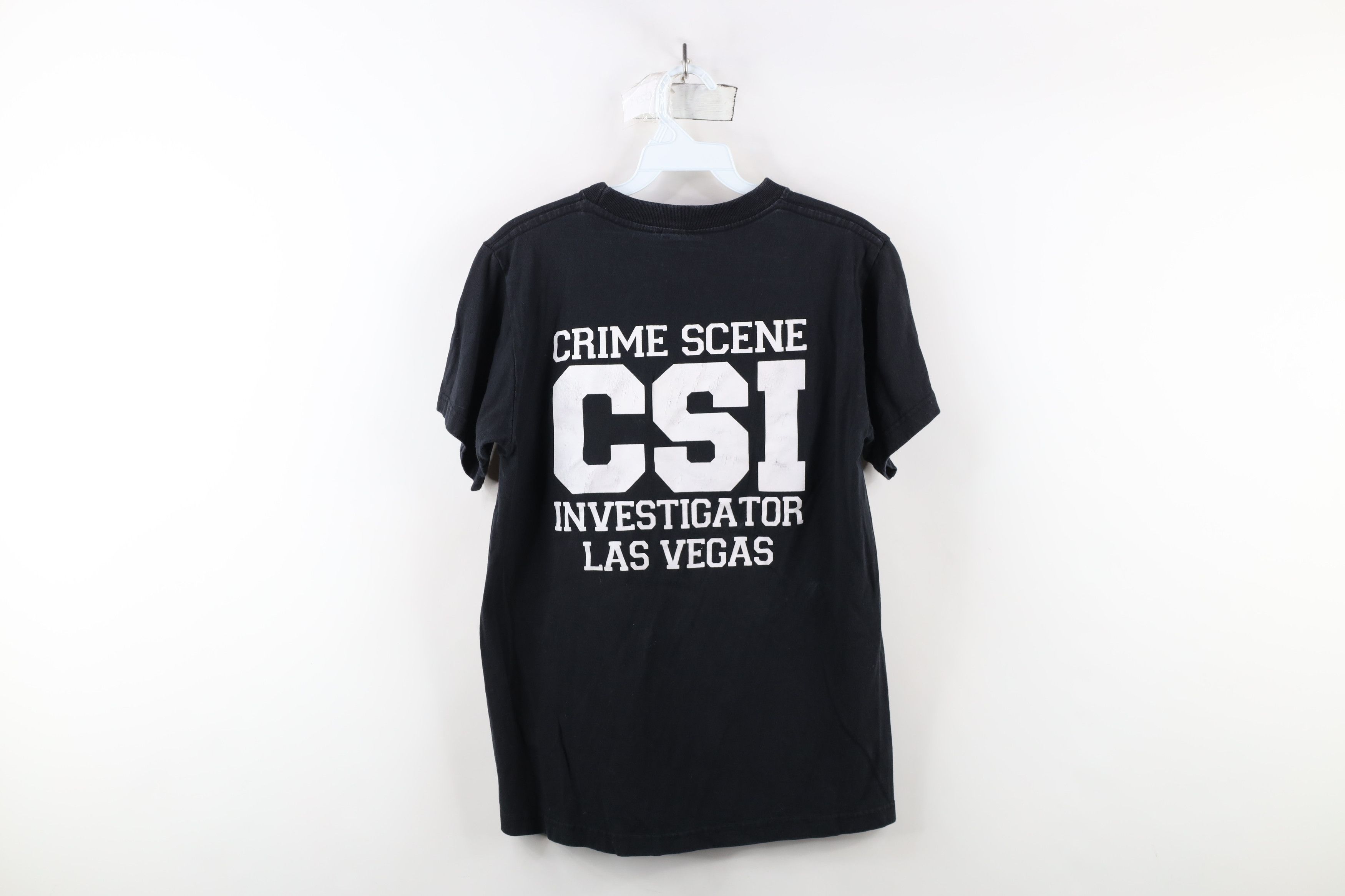 Vintage Vintage 90s CSI Las Vegas Crime Scene Investigator T-Shirt Size US S / EU 44-46 / 1 - 12 Thumbnail