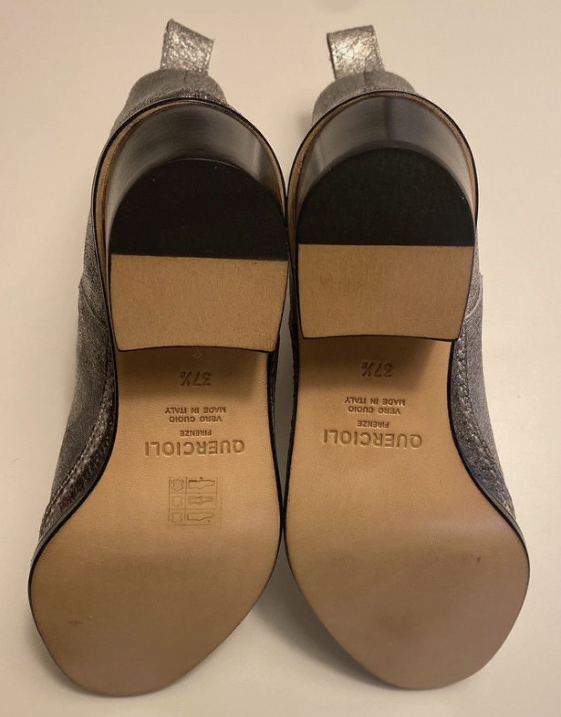 Quercioli Ankle boots in craquelé leather Size US 7.5 / IT 37.5 - 4 Thumbnail