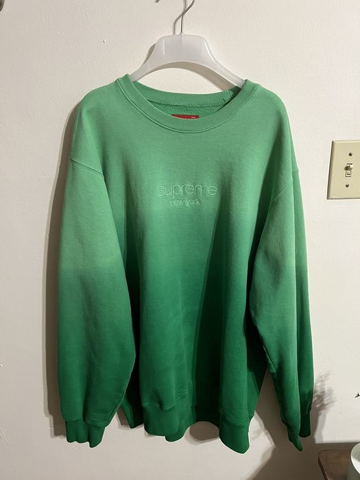 Supreme dipped outlet crewneck