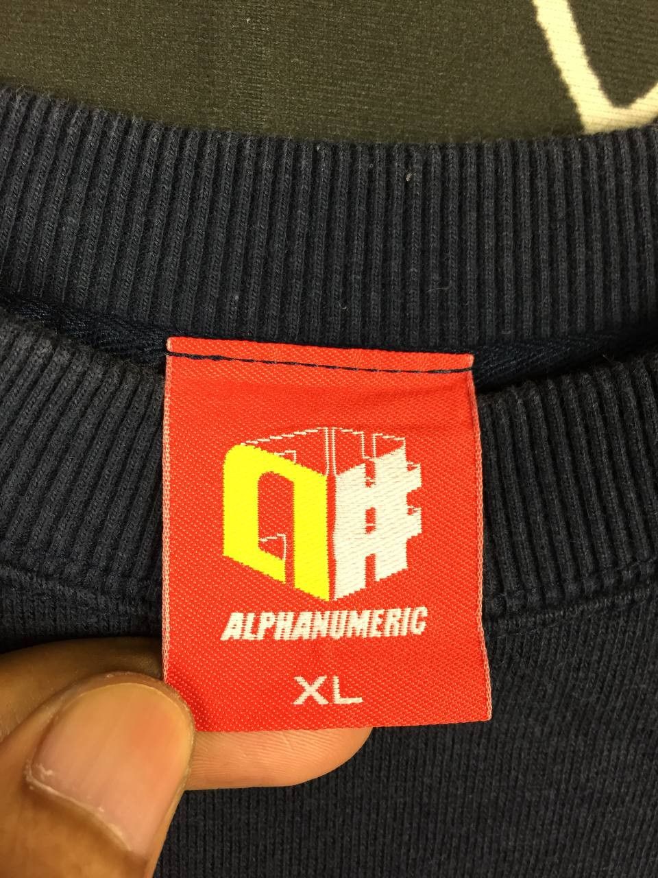 Alphanumeric Alphanumeric Big Logo Streetwear Skate Sweatshirt Size US XL / EU 56 / 4 - 7 Thumbnail