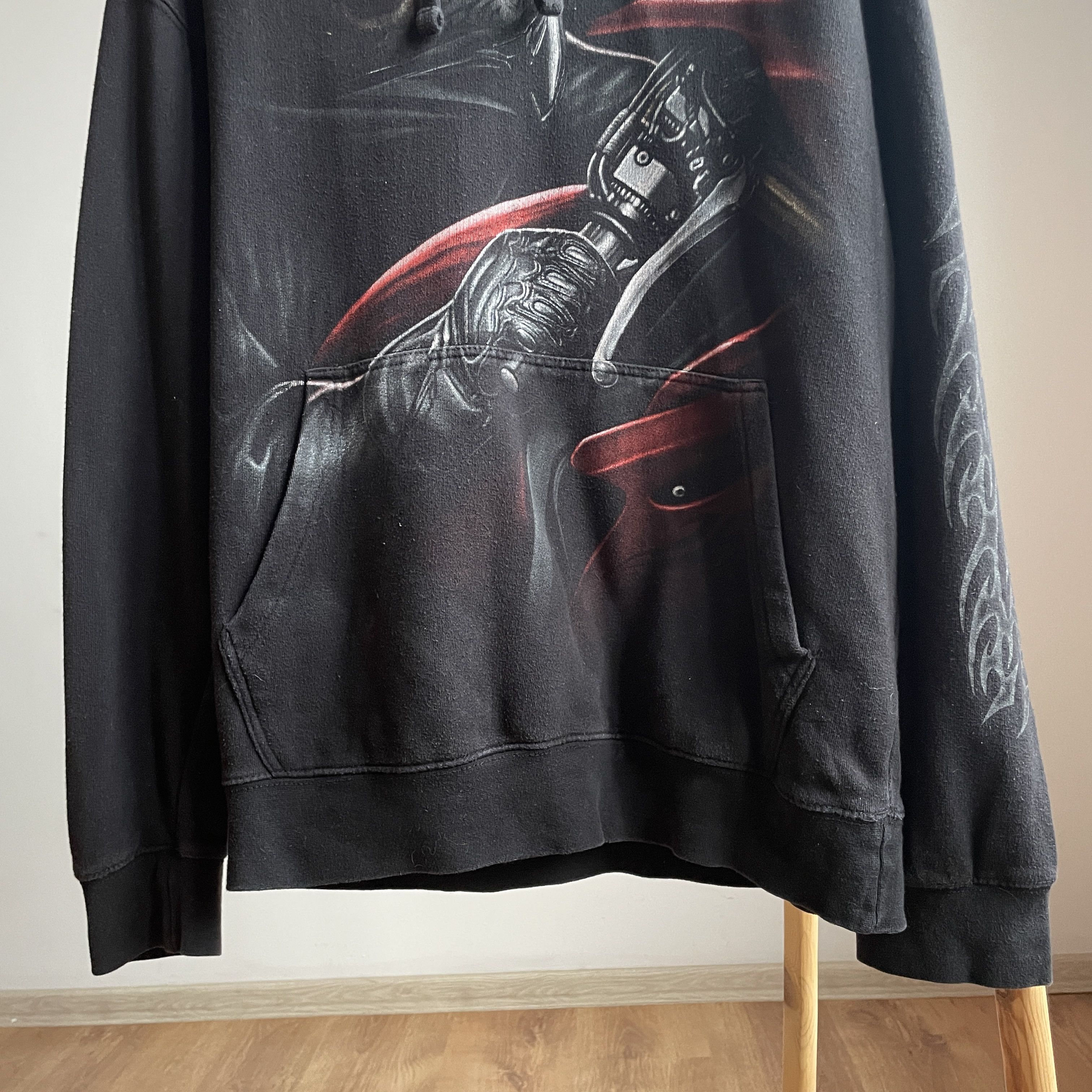 Vintage Vintage Skull Skeleton Hoodie Size XL Size US XL / EU 56 / 4 - 6 Thumbnail