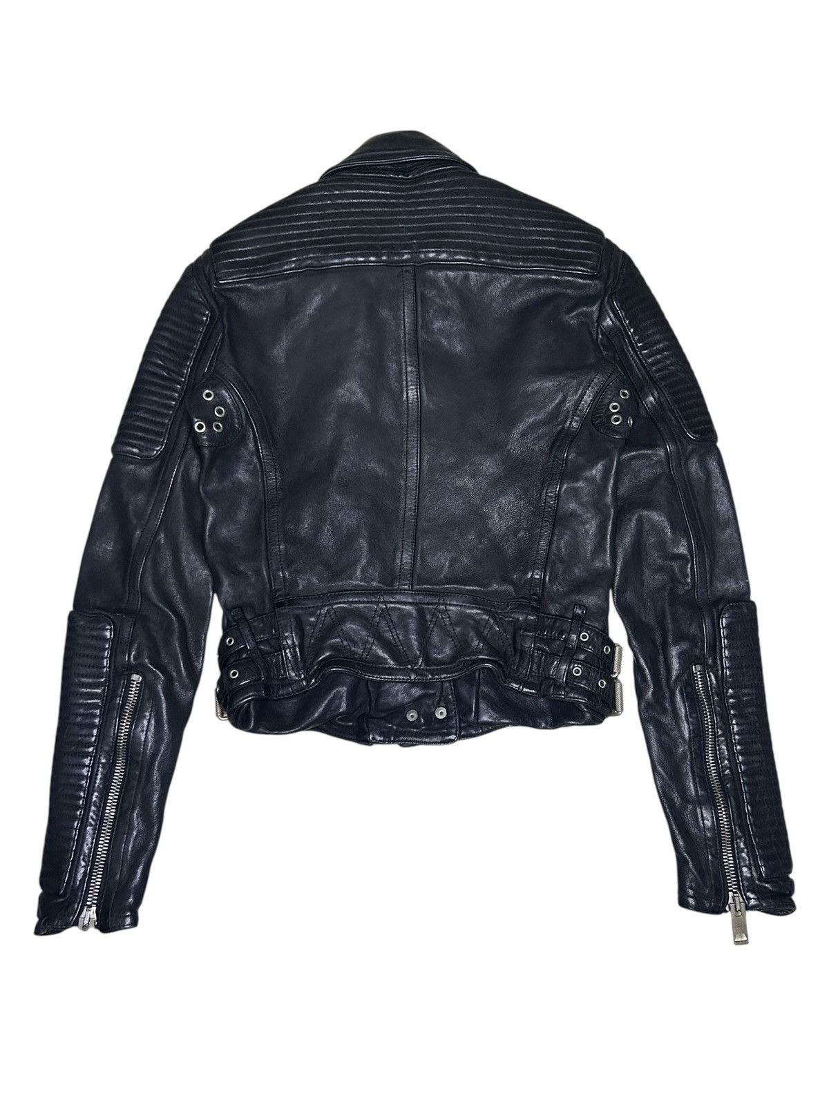 Burberry Prorsum S/S 11 Loseley Moto Jacket Size XS / US 0-2 / IT 36-38 - 12 Thumbnail