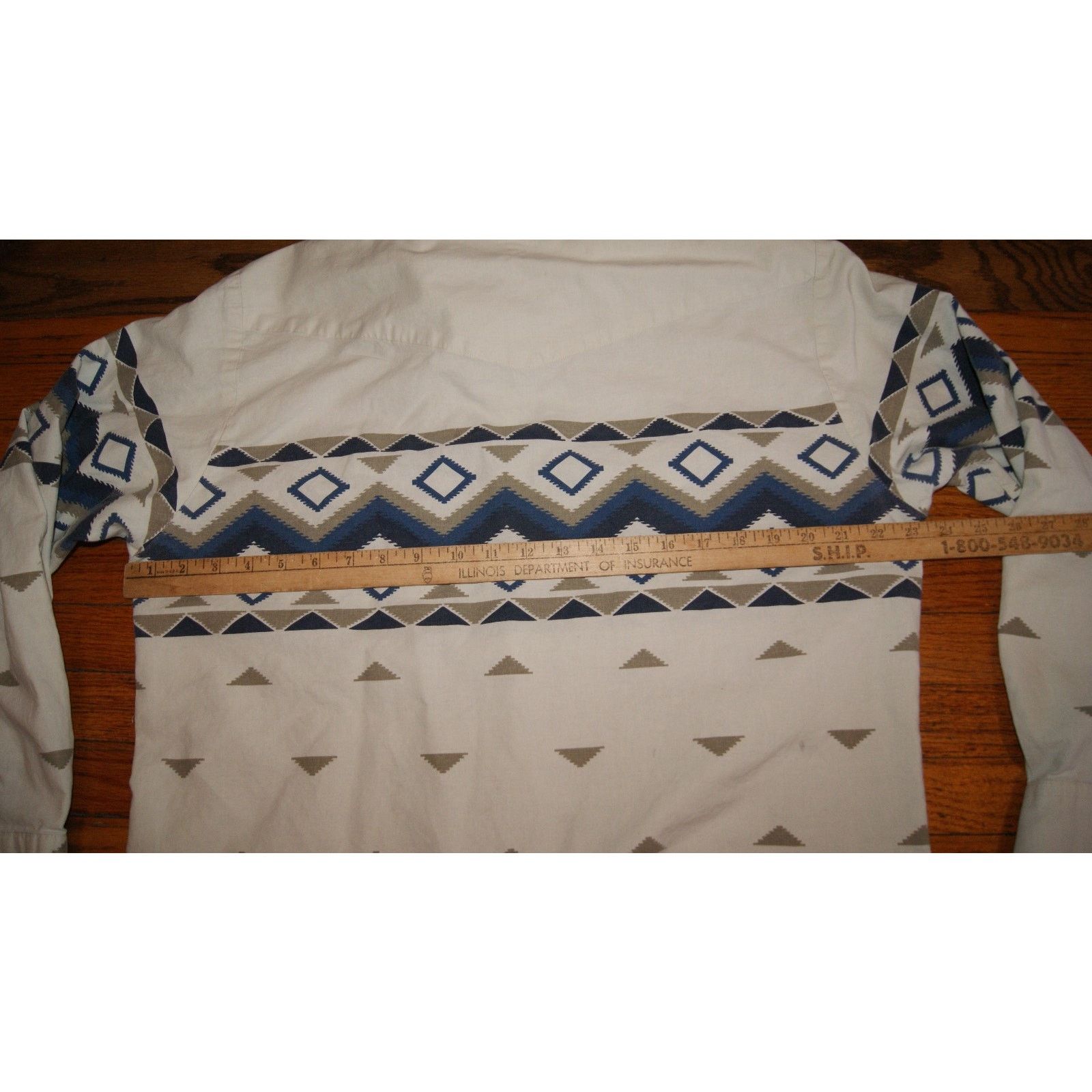 Roper Cowboys Turtle Assoc. Roper Mens Long Sleeve Shirt L VTG Size US L / EU 52-54 / 3 - 5 Thumbnail