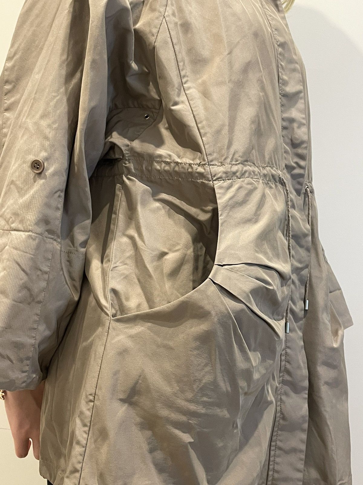 Brunello Cucinelli × Designer Brunello Cucinelli Light Camel Taupe Zip Windbreaker Jacket Size XL / US 12-14 / IT 48-50 - 6 Thumbnail