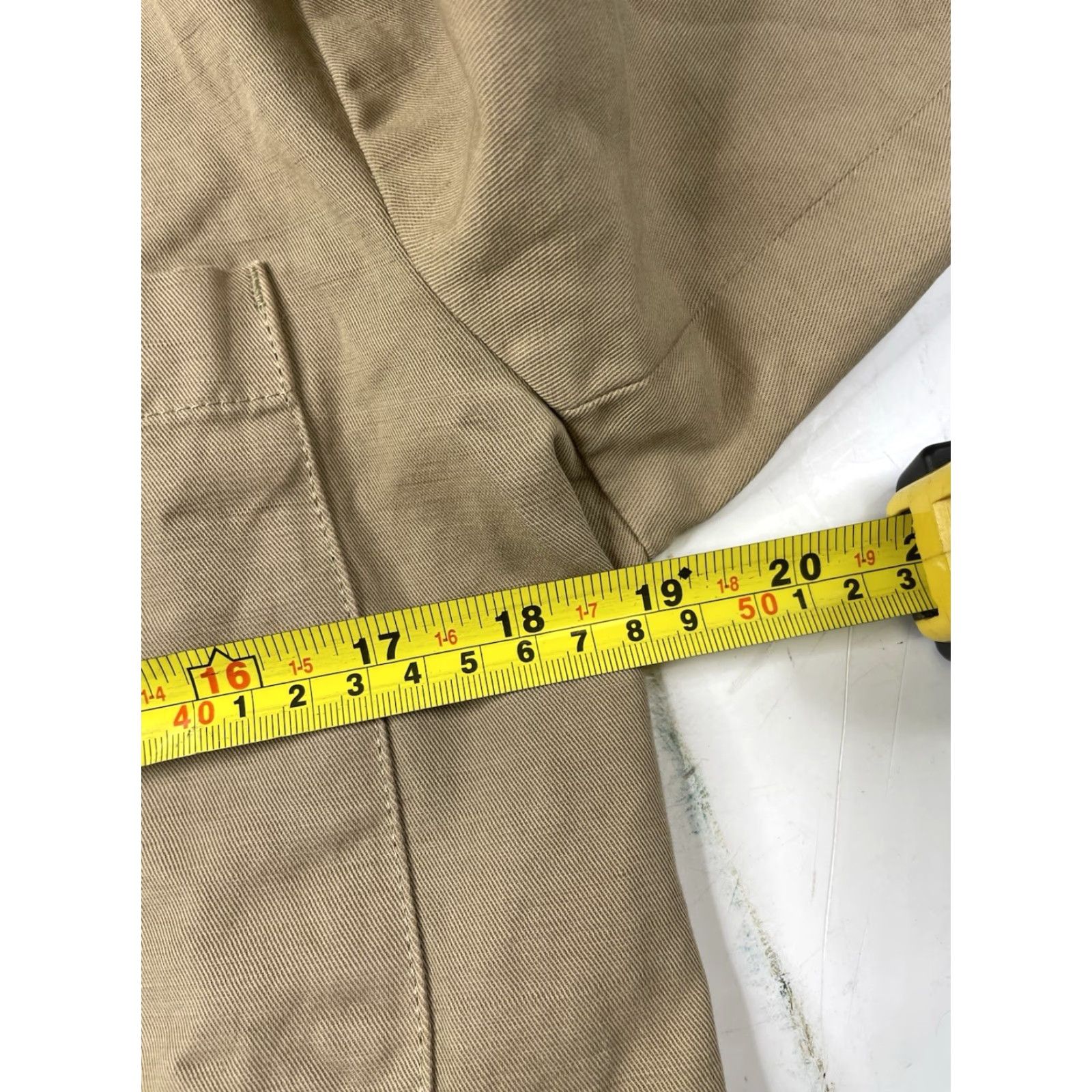 J.Crew J.CREW Suit Jacket Single-Breasted 2-Button Notch Lapel Cotton Linen Beige 36 Regular Mens NWT Size 36R - 6 Thumbnail