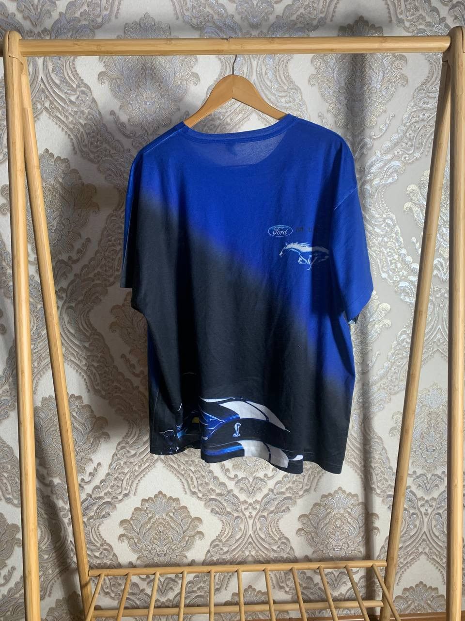 Ford × Vintage VERY RARE FORD MUSTANG NASCAR RACING SPORT CAR MADE IN USA Size US XL / EU 56 / 4 - 7 Thumbnail