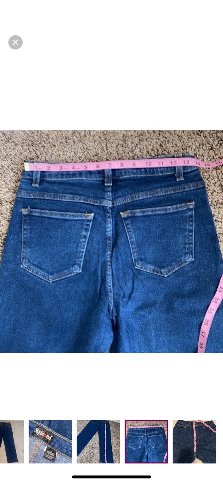 Style & Co Style & co straight legged jeans size 10 Size 32" / US 10 / IT 46 - 7 Thumbnail