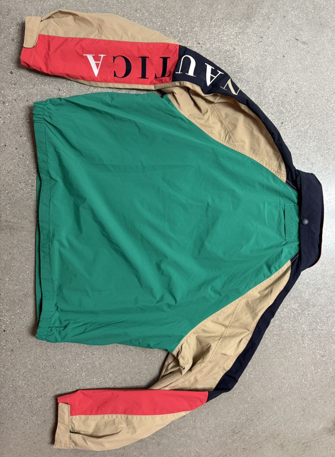 Nautica Nautica Reissue Nylon Colorblocked Jacket J Class Size US XL / EU 56 / 4 - 4 Thumbnail