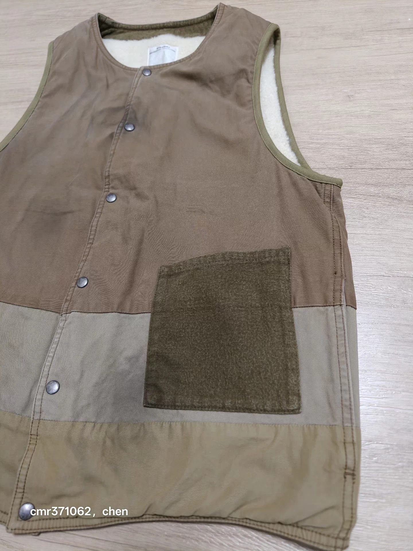Visvim visvim 19aw sheepskin vest Size US M / EU 48-50 / 2 - 3 Thumbnail