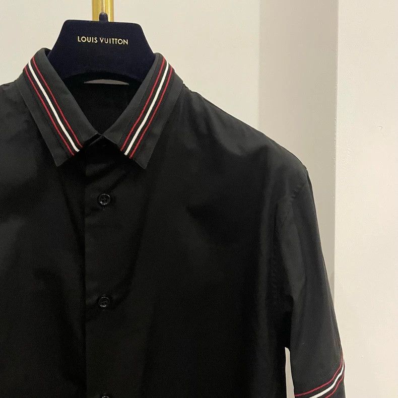 Dior Dior Size 37 Black striped fake two-piece shirt 2503-Nexta Size US XXS / EU 40 - 5 Thumbnail