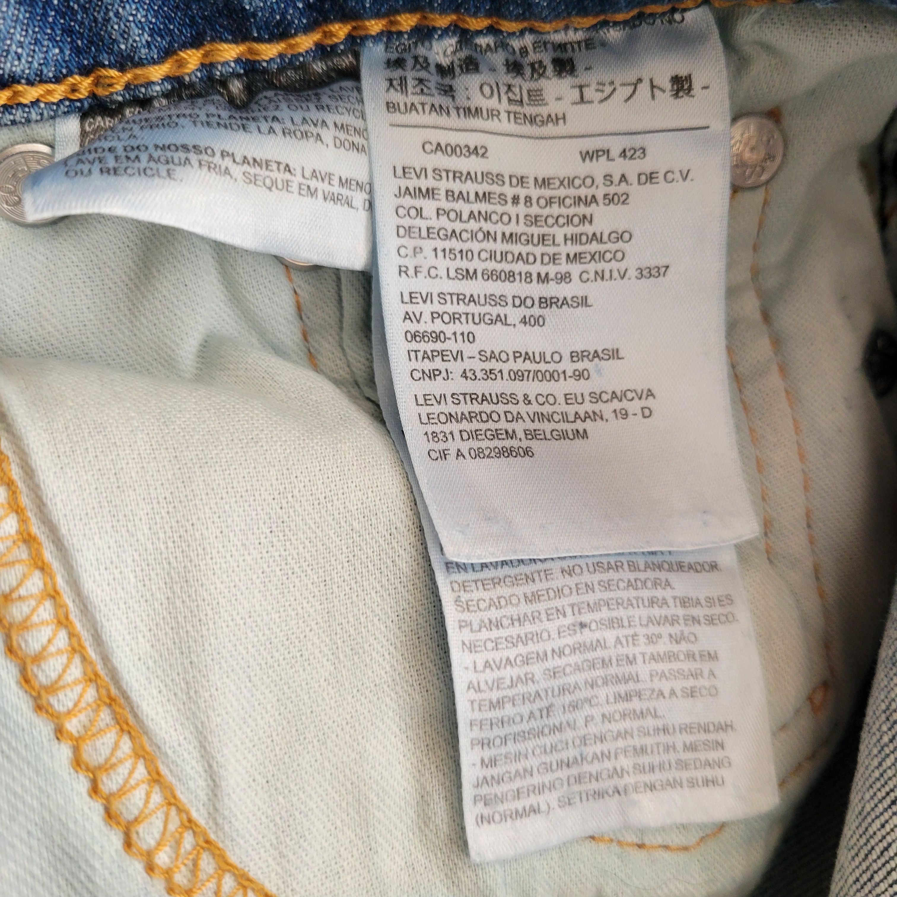 Levi's Levi's 511 Straight Jeans S29/32 Men's Excellent Condition Size US 29 - 9 Thumbnail