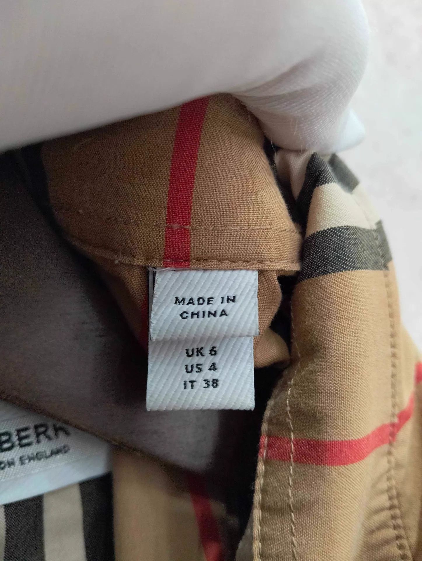 Burberry Burberry Classic Stripe Long Sleeve UK6 Size XS / US 0-2 / IT 36-38 - 5 Thumbnail