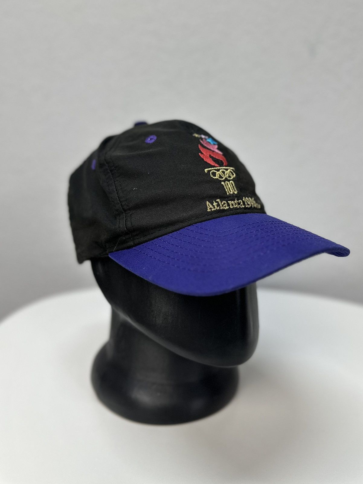 Other Vintage Atlanta 1996 Olympic Games black purple cap Size ONE SIZE - 6 Thumbnail