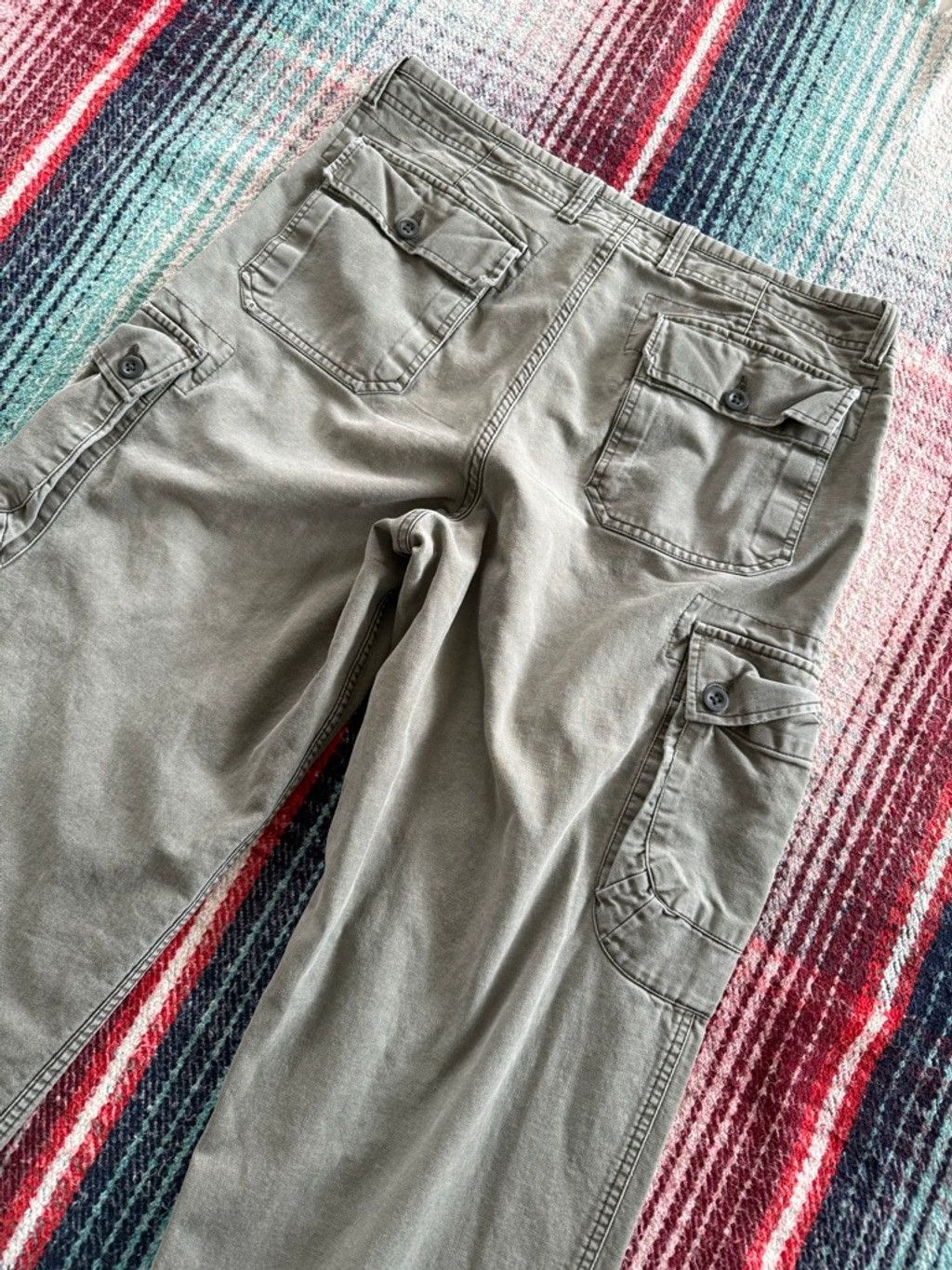 Gap Distressed GAP Olive Green Cargo Pants 36x30 Size US 36 / EU 52 - 5 Thumbnail