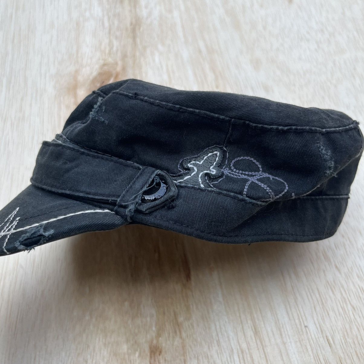 Japanese Brand LAGUNA BEACH JEAN CO Y2K VINTAGE DISTRESSED PATROL HAT Size ONE SIZE - 2 Thumbnail