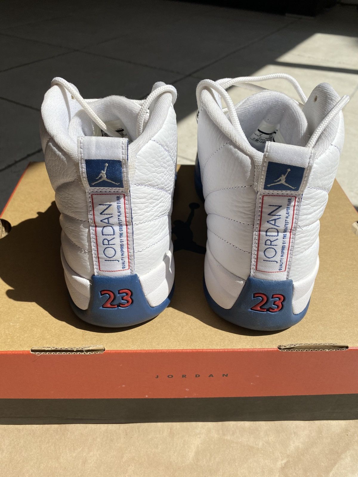 Nike French blue Jordan 12, Sz 8 Size US 8 / EU 41 - 5 Thumbnail