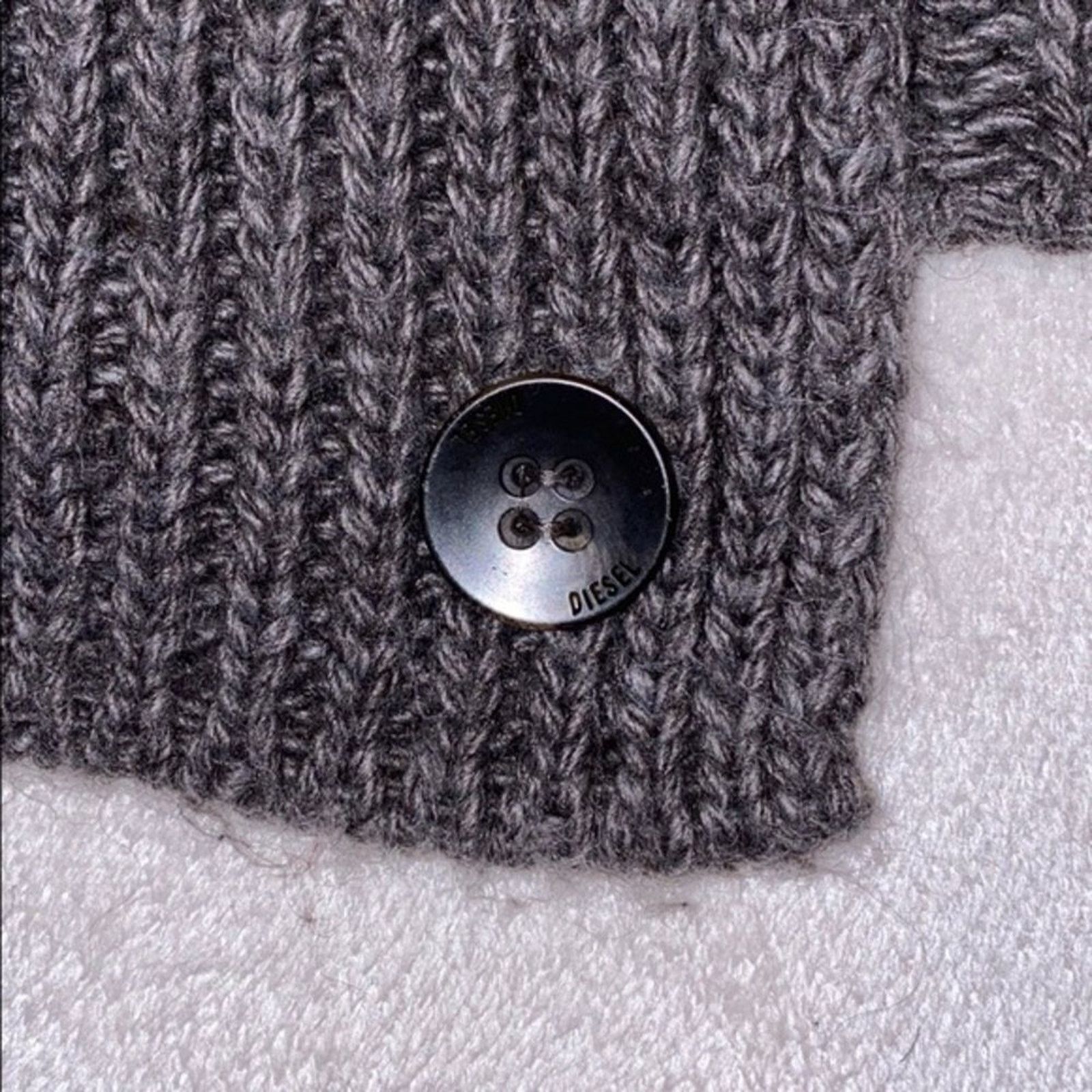Diesel Diesel Great Oversized Button Cardigan Sweater | Sz S Size S / US 4 / IT 40 - 4 Thumbnail