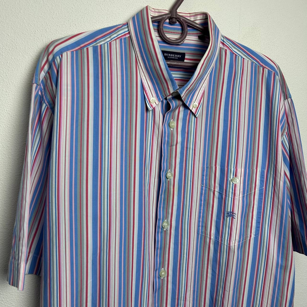 Burberry Luxury Burberry Small logo Basic designer button shirt Size US XL / EU 56 / 4 - 2 Thumbnail