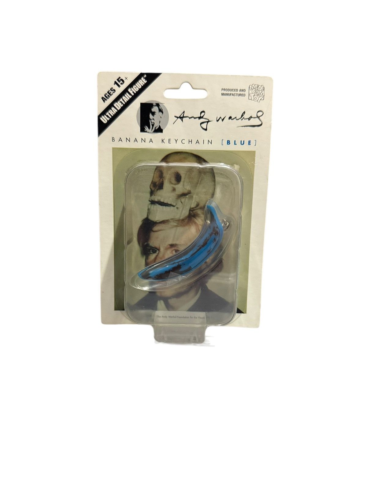 Andy Warhol × Medicom Toy Andy Warhol Ultra Detail Figure Banana Blue New Size ONE SIZE - 1 Thumbnail