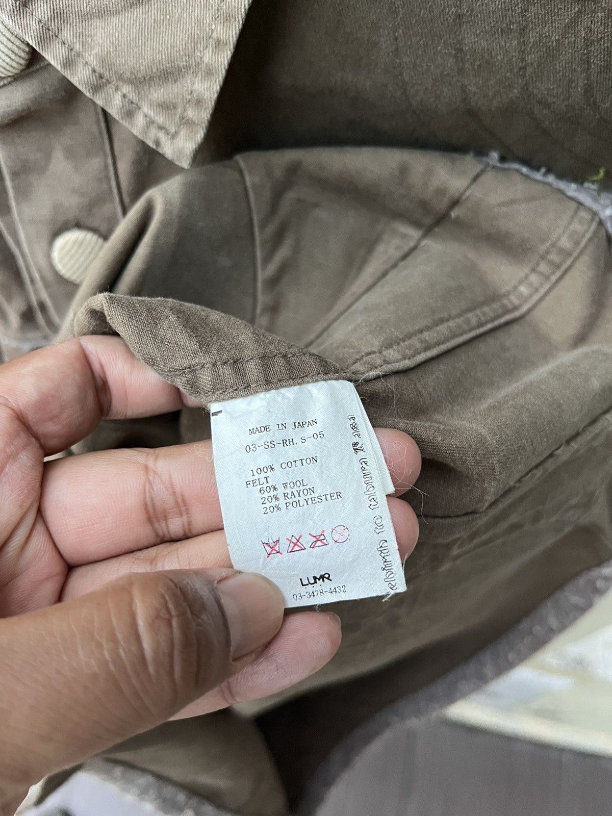 Japanese Brand Rebirth to tabura rasa shirt Size US L / EU 52-54 / 3 - 13 Thumbnail
