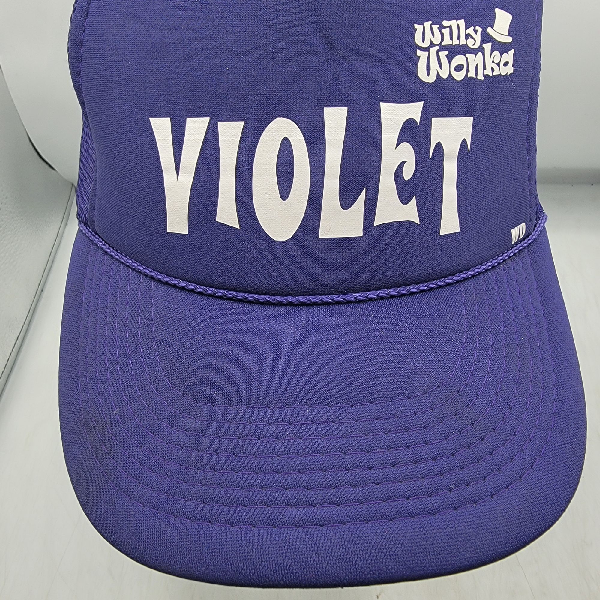 Otto Willy Wonka Violet Adults Purple Trucker Hat Casual Outdoors Size ONE SIZE - 10 Thumbnail